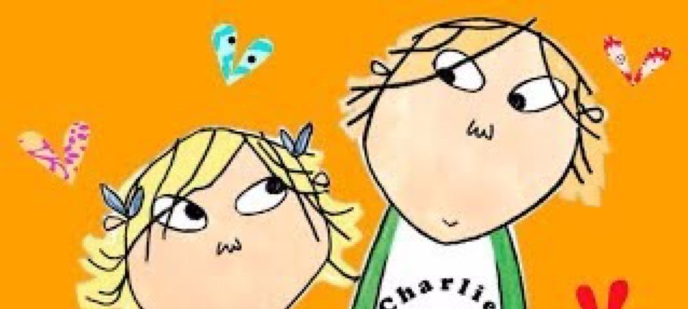 Backdrop of Charlie and Lola