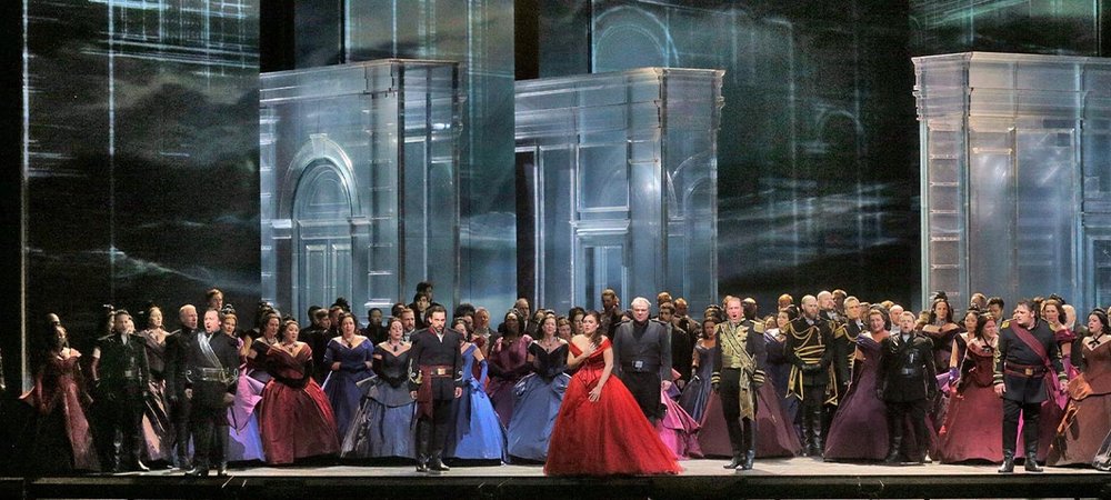 Backdrop of Verdi: Otello