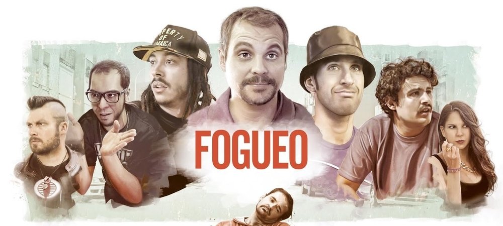 Backdrop of Fogueo