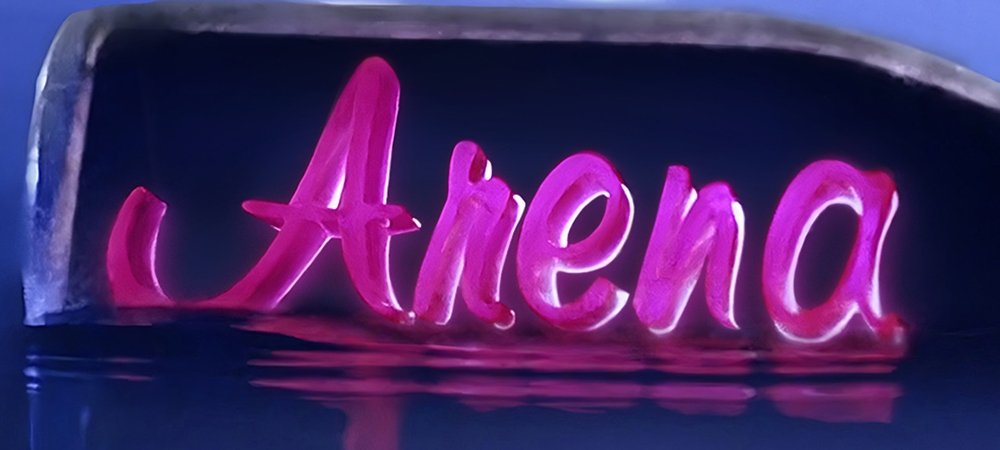Backdrop of Arena