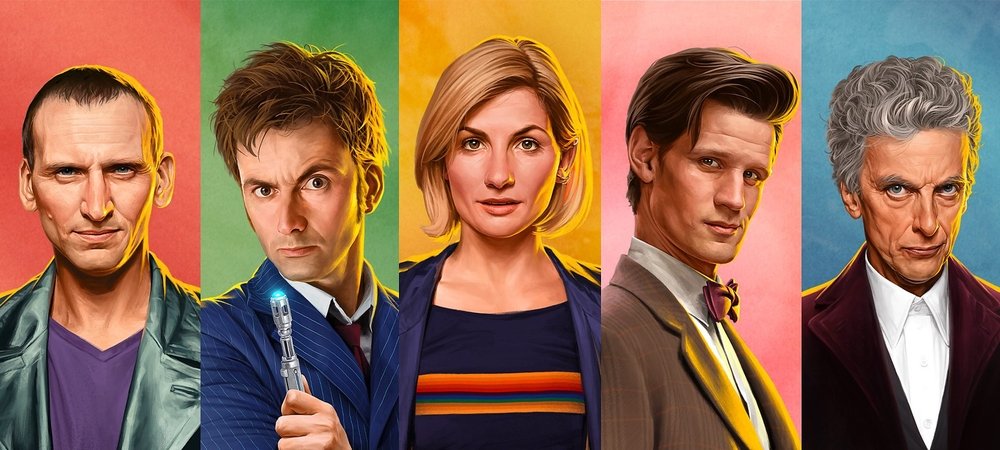 Backdrop of Doctor Who