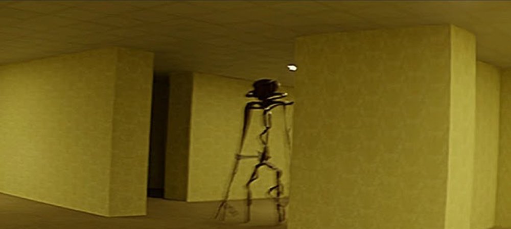 Backdrop of Backrooms