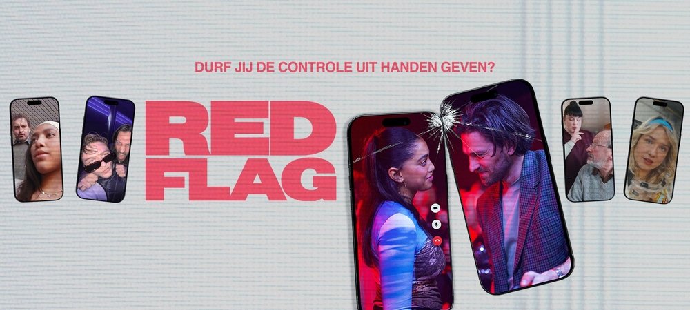 Backdrop of Red Flag