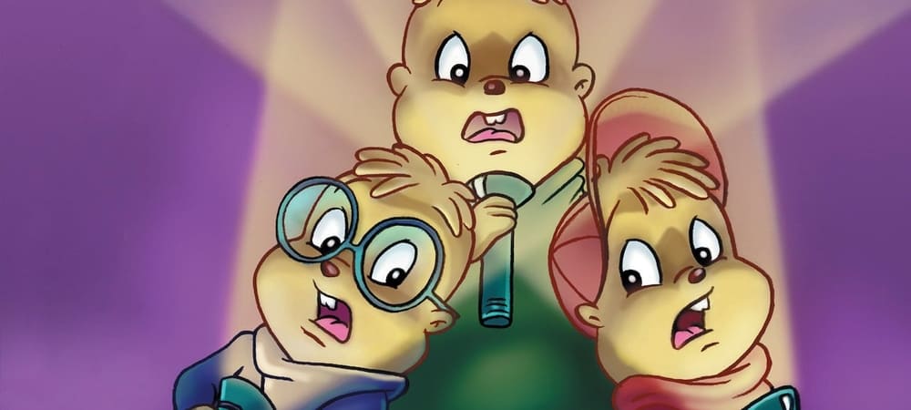 Backdrop of Alvin and the Chipmunks Meet Frankenstein