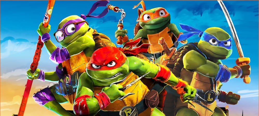 Backdrop of Teenage Mutant Ninja Turtles: Mutant Mayhem