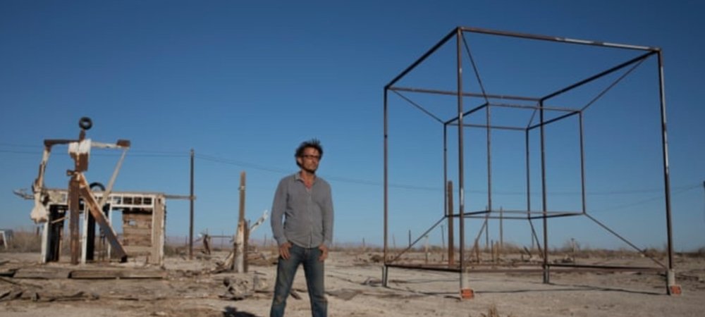 Backdrop of Bombay Beach