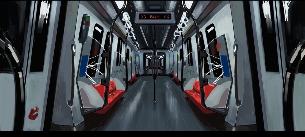 Backdrop of The Last Stop