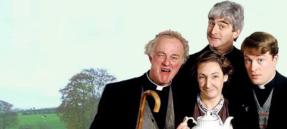Backdrop of Father Ted