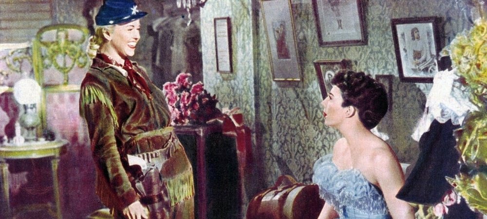 Backdrop of Calamity Jane