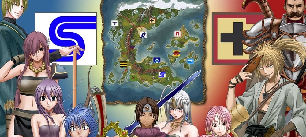 Backdrop of World War Blue
