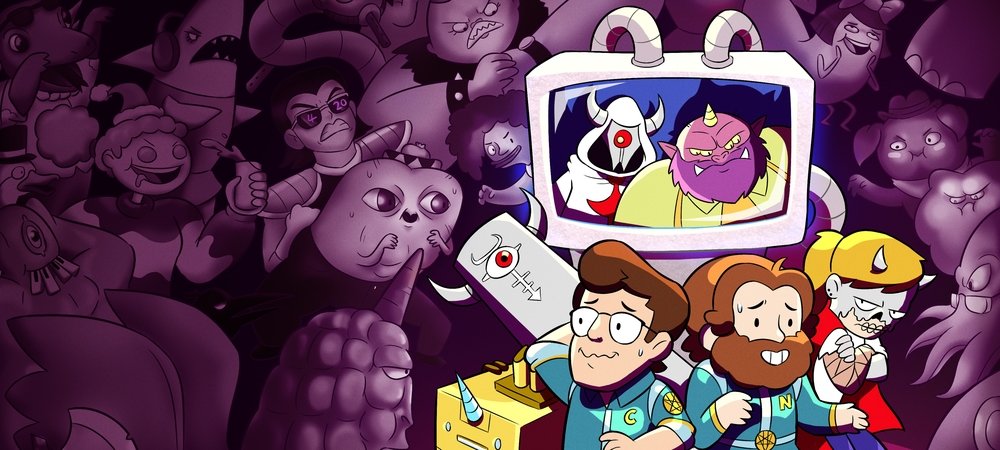 Backdrop of Cartoon Hell