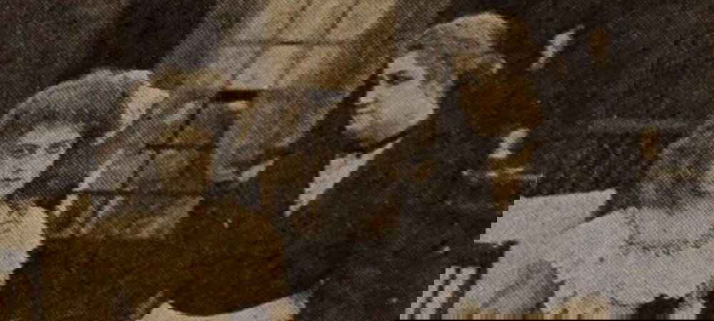 Backdrop of Polly Redhead
