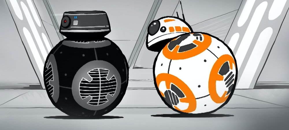 Backdrop of Star Wars Blips