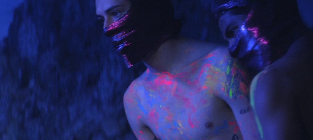Backdrop of Hard Paint