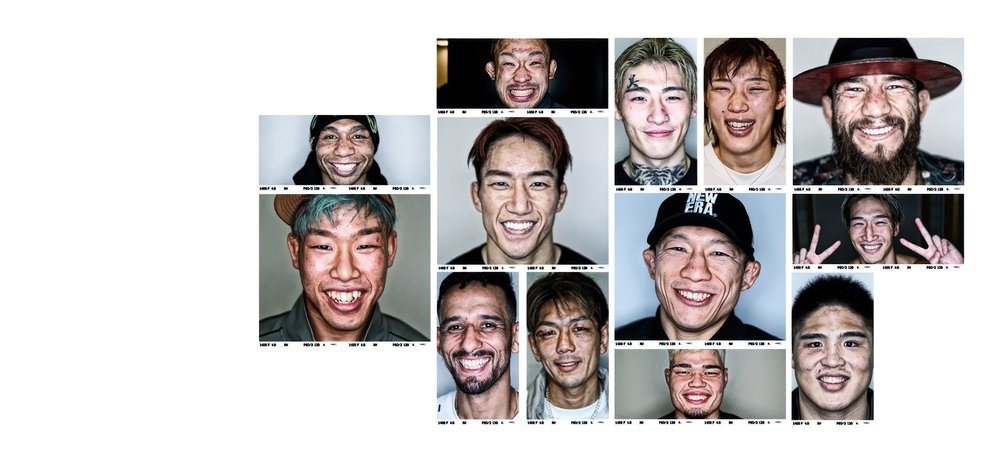 Backdrop of RIZIN 45