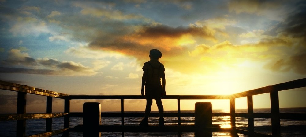 Backdrop of Little Boy