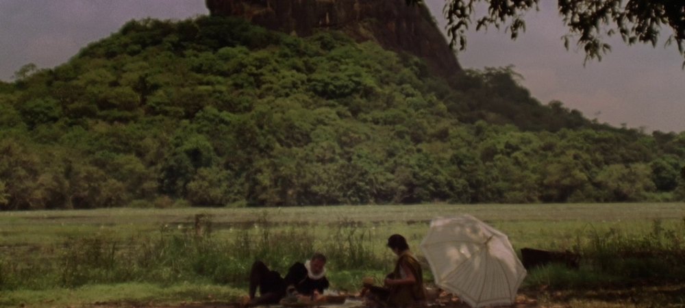 Backdrop of Taprobana
