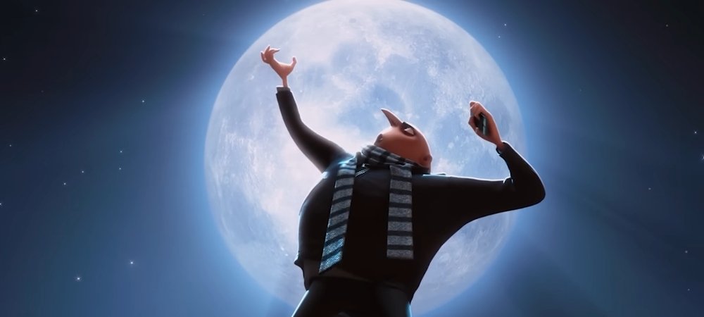 Backdrop of Despicable Me