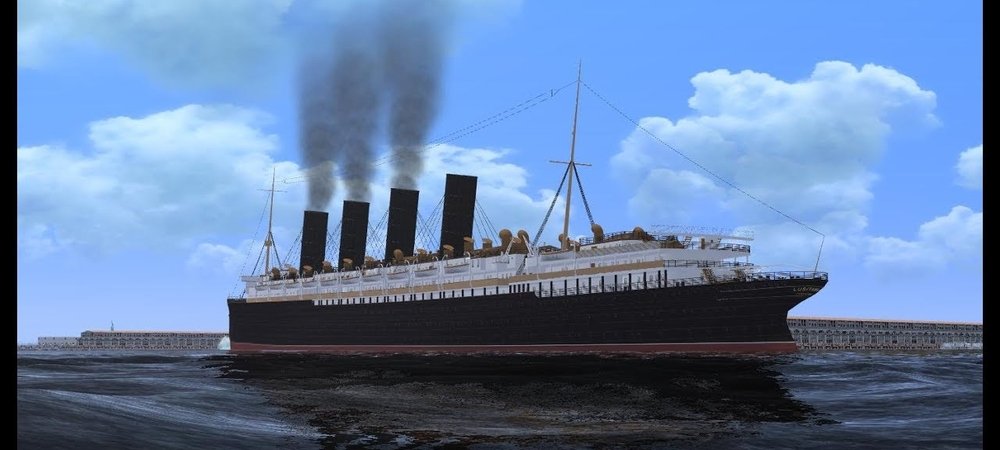 Backdrop of Lost Liners