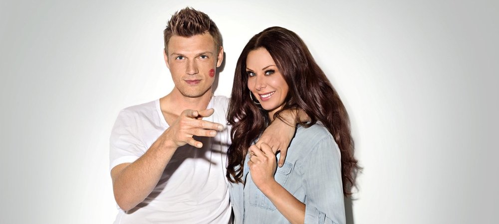 Backdrop of I ❤ Nick Carter