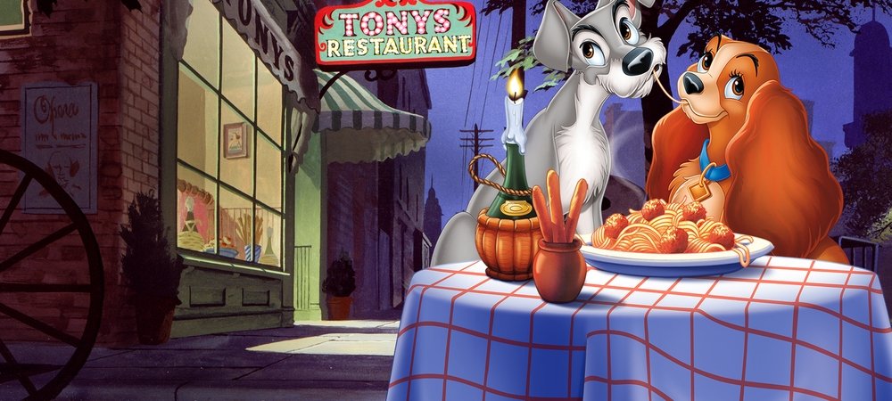 Backdrop of Lady and the Tramp