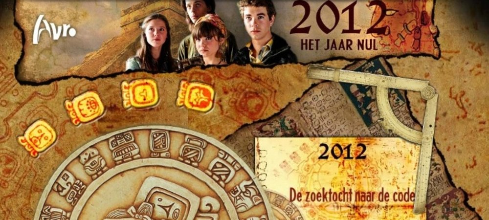 Backdrop of 2012 Het jaar nul