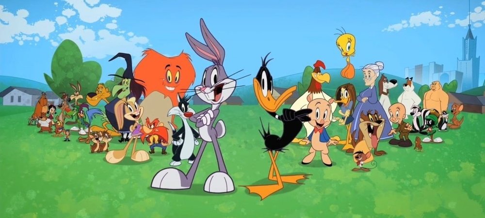 Backdrop of The Looney Tunes Show