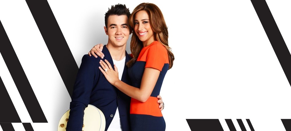 Backdrop of Married to Jonas