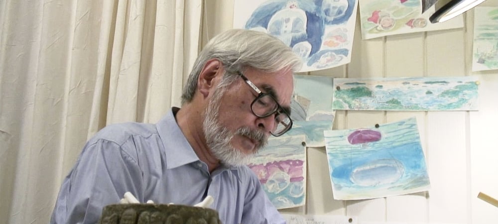 Backdrop of 10 Years with Hayao Miyazaki