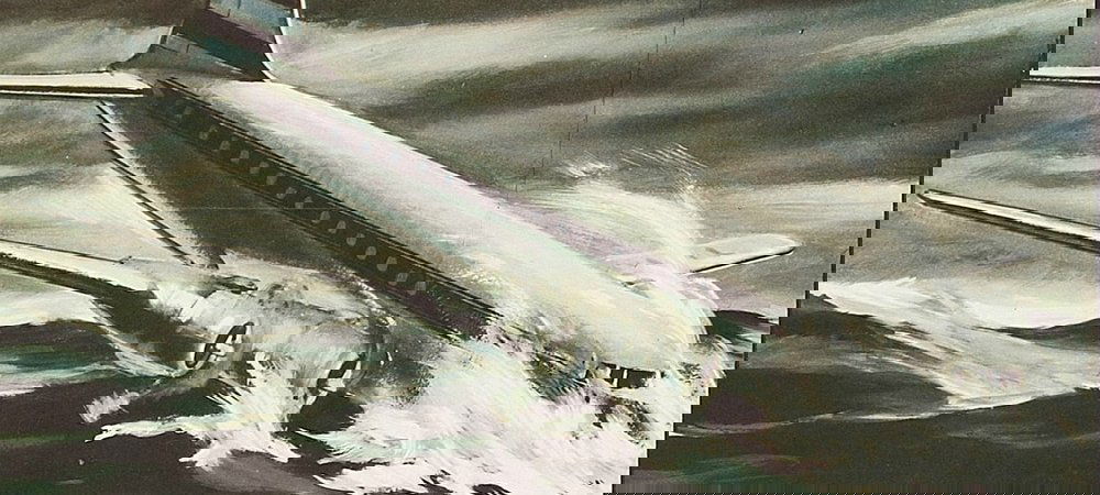 Backdrop of Crash Landing