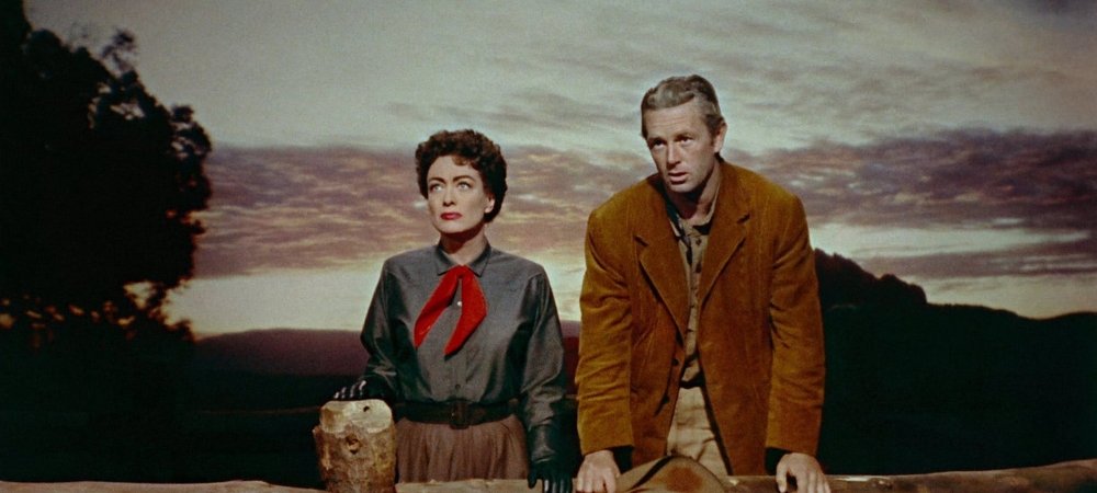 Backdrop of Johnny Guitar