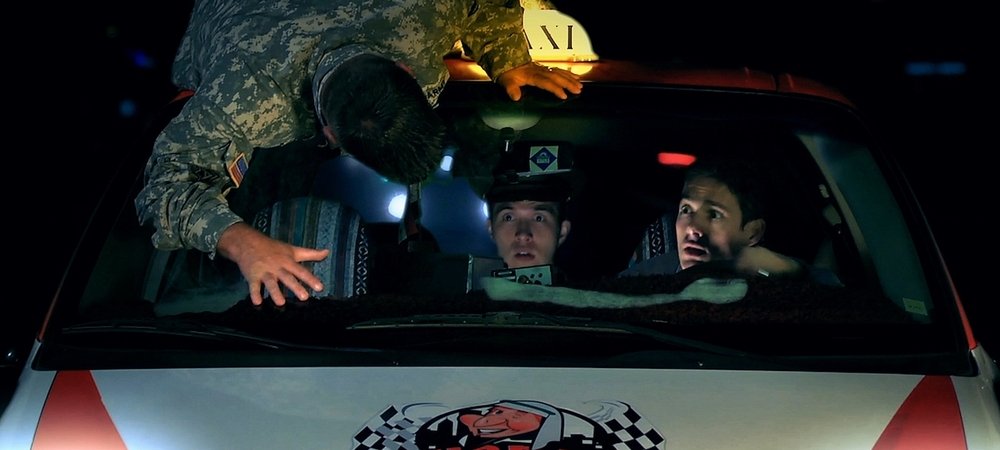 Backdrop of Midnite Cabby