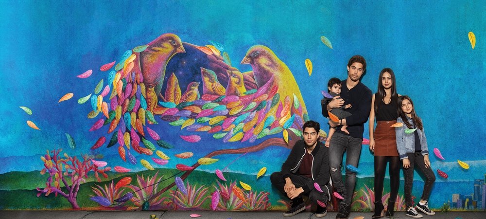 Backdrop of Party of Five