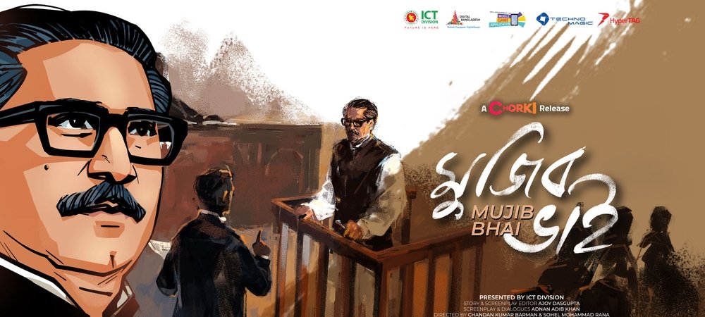 Backdrop of Mujib Bhai