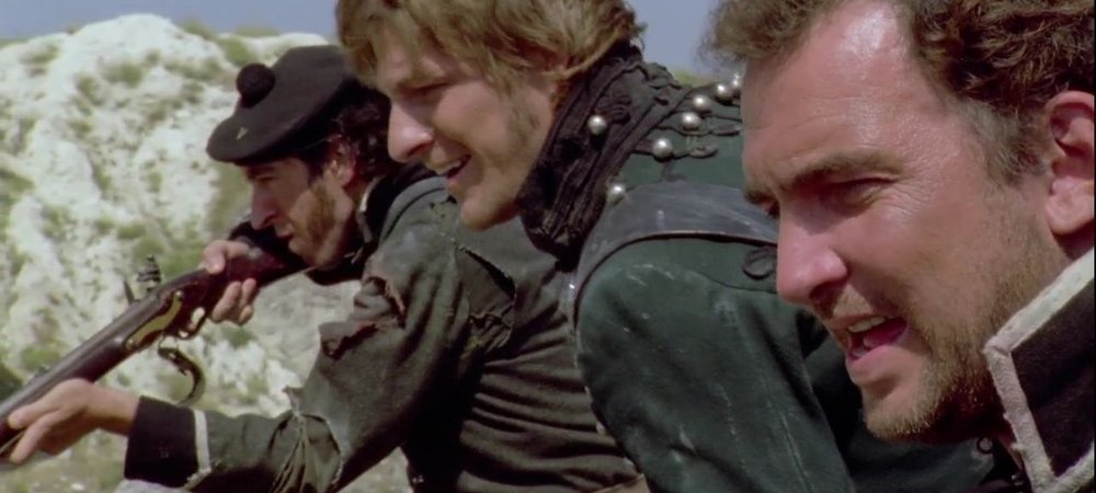 Backdrop of Sharpe's Gold
