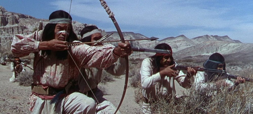 Backdrop of Apache Drums