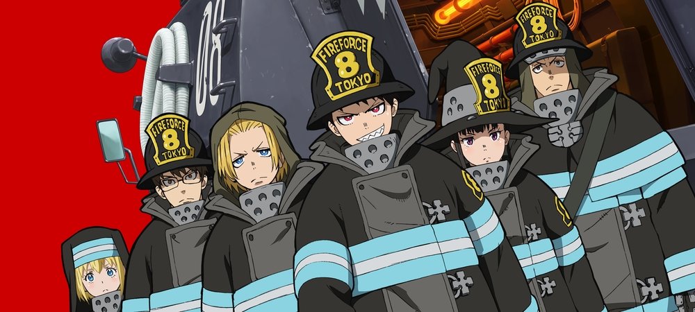 Backdrop of Fire Force
