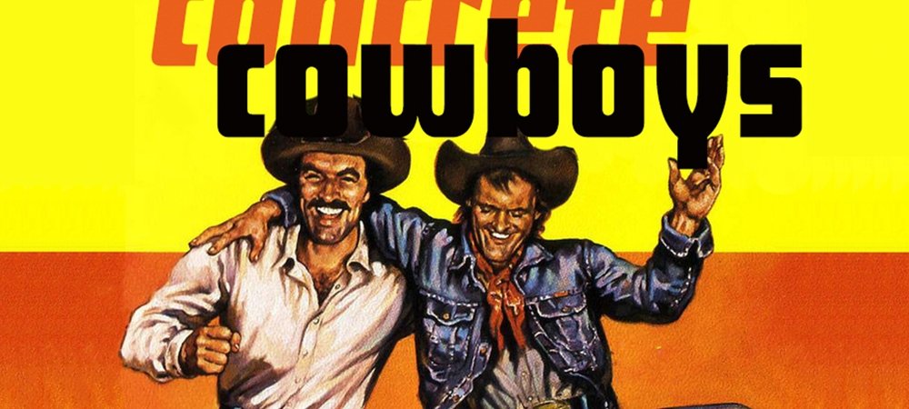 Backdrop of Concrete Cowboys