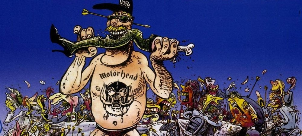 Backdrop of Eat the Rich