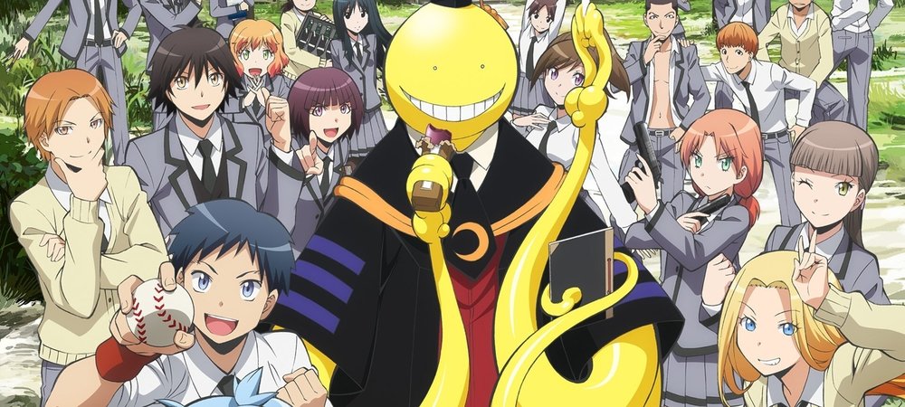 Backdrop of Assassination Classroom