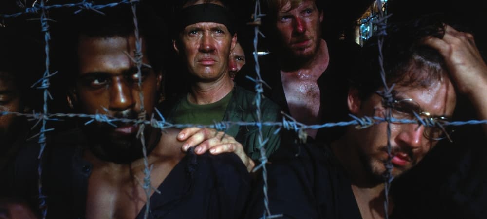 Backdrop of P.O.W. The Escape