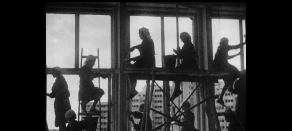 Backdrop of The Building