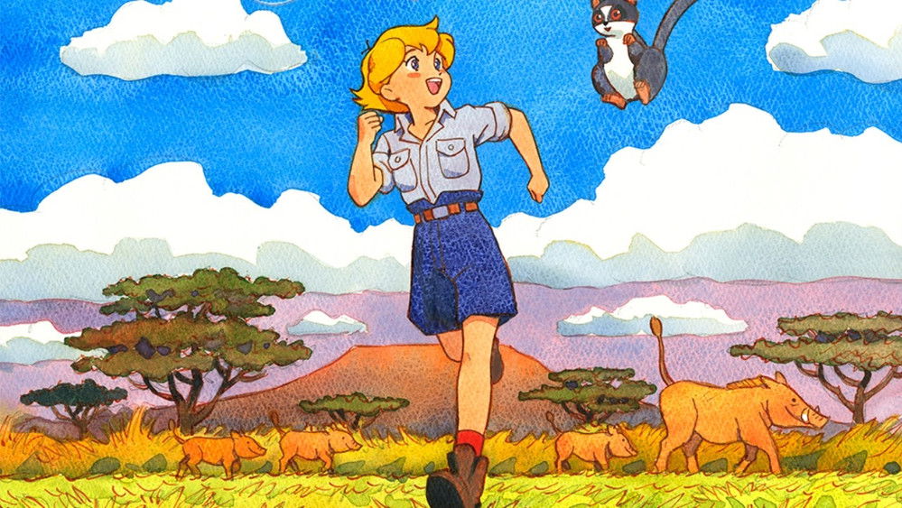 大草原的小天使 可爱的小狐猴,大草原の小さな天使　ブッシュベイビー(1992日本动漫)