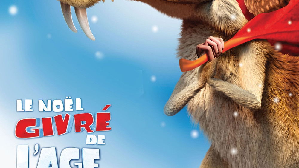 Lâge de glace fête Noël