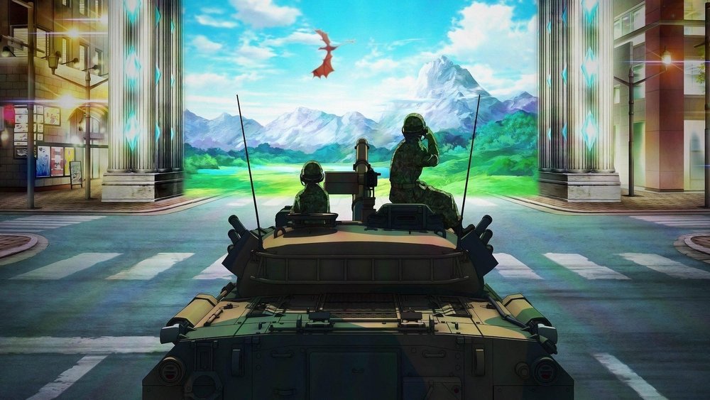 GATE奇幻自卫队,ゲート 自衛隊 彼の地にて、斯く戦えり(2015日本动漫)