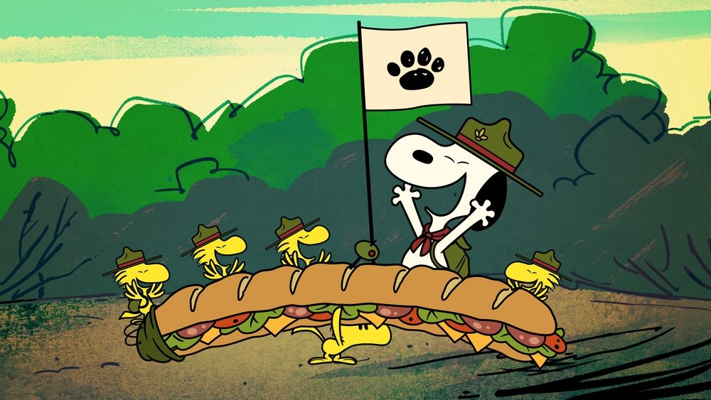 De campamento con Snoopy