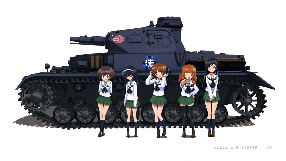 少女与战车,ガールズ&パンツァー(2012日本动漫)