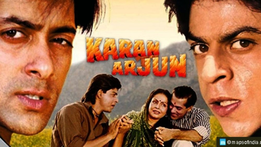 可然和阿俊,कारन अर्जुन(1995电影)