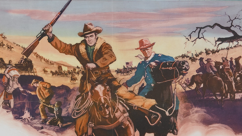 马上双雄,Two Rode Together(1961电影)