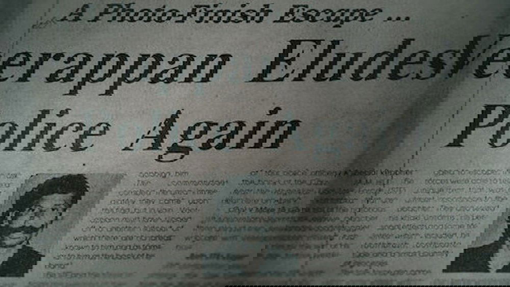 A la caza de Veerappan